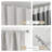 Thermal Insulated Faux Linen Textured 100% Blackout Curtains for Bedroom Rod Pocket & Back Tabs (Set of 2)-1613723712-1614780058