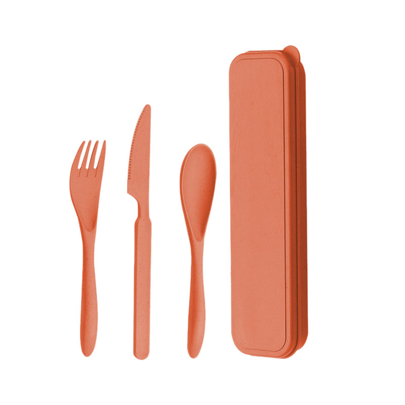 Couverts de table Wheat Straw Knife, Orange