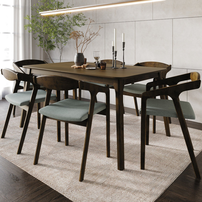 Dahmen Dining Set, Brown