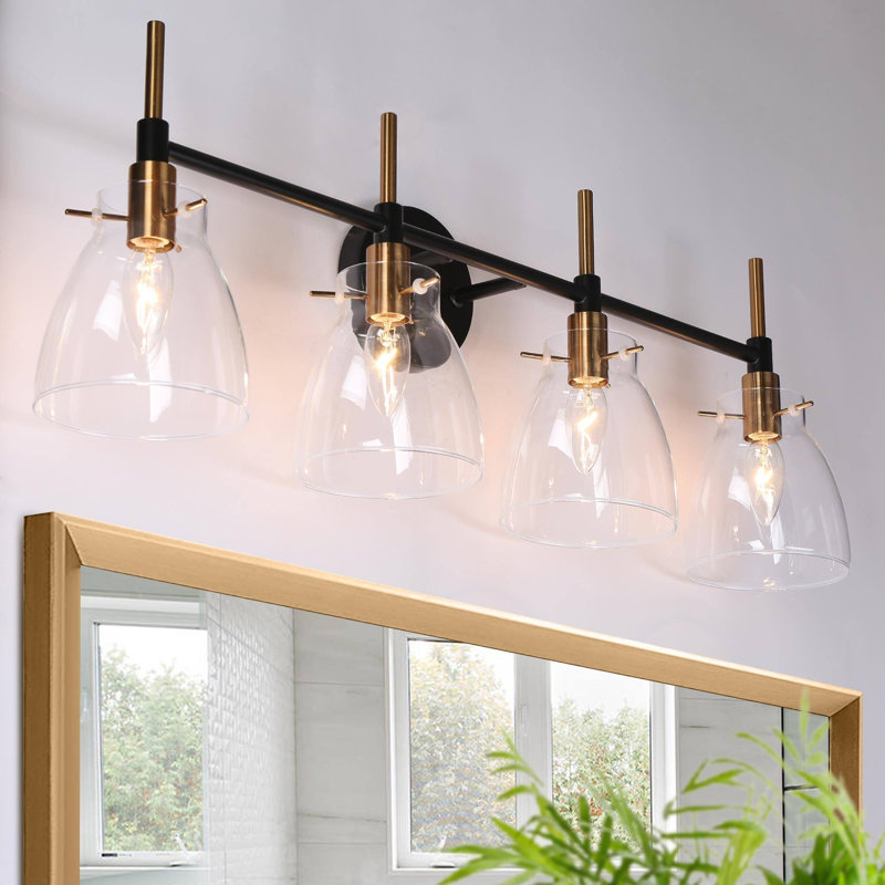 Daizjah 4 - Light Dimmable Vanity Light, Brass