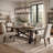 Lineberry Extendable Acacia Solid Wood Dining Table
