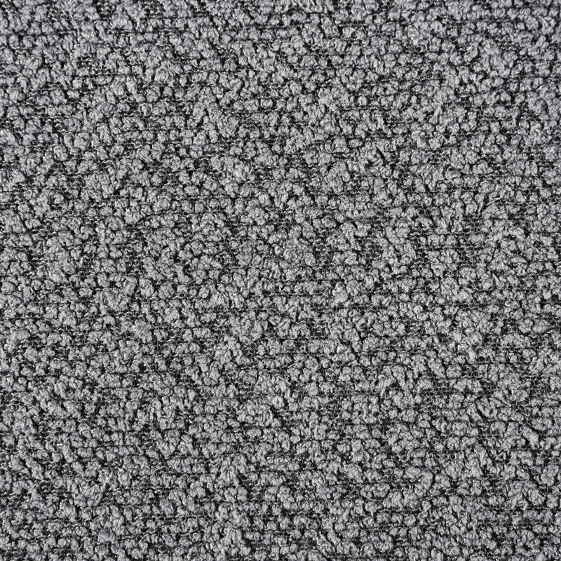 Canapé modulaire gris avec coussins de dossier réversibles avec cadre en feutre, pieds fuselés en bois massif et accoudoirs légèrement arrondis rembourrés de style polyvalent, sièges rehaussés, pour le confort de la maison