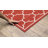 Russo Geometric Brick Red/Ivory Indoor/Outdoor Area Rug-1652942746