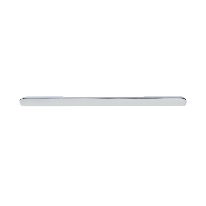 Poignée barre 6 5/16 po en métal, Chrome
