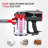 MOOSOO Bagless Stick Vacuum Cleaner, 17000PA Strong Suction, 23Ft Cord Vacuum For Hard Floor