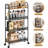 Metal Rolling Cart Utility Cart with Wheels-89309703
