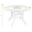 Capri 4 Seat Round Set