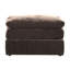 Modulaire salon 5 pièces, tissu suède de vison, siège à plateau-coussin et coussin triple couche pour salle de sport modulaire 5 pièces, coussins de siège