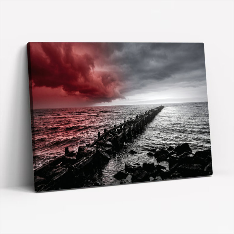 Ensemble de 1 toile murale « Ciel spectaculaire », 24"H x 36"W, Wrapped Canvas