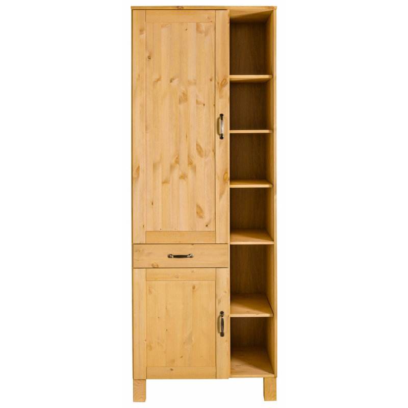 Flintwood 205cm Kitchen Pantry, Stain Wax