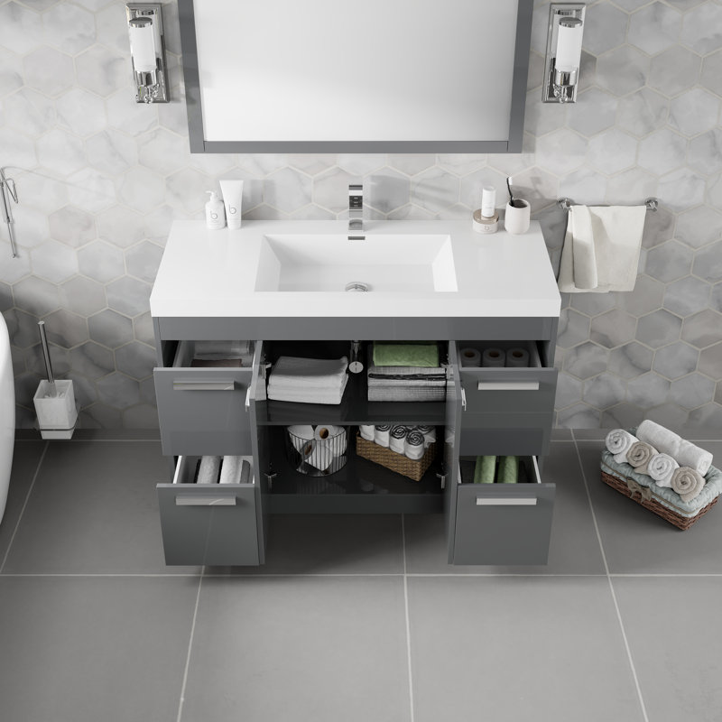 Wauconda 47" Single Bathroom Vanity Set