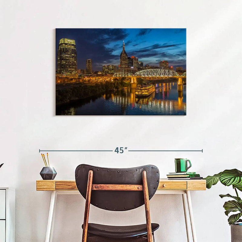 Rorry Nashville Night, 24" H x 36" W