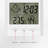 Digital Mechanical Tabletop Clock in White