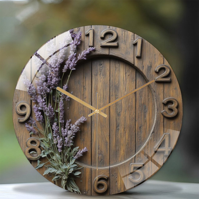 Horloge murale 12 po