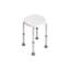 Chaise de douche pour douche intérieure, tabouret de douche à hauteur réglable, banc de siège de baignoire antidérapant pour personnes à mobilité réduite, capacité de 300 lb