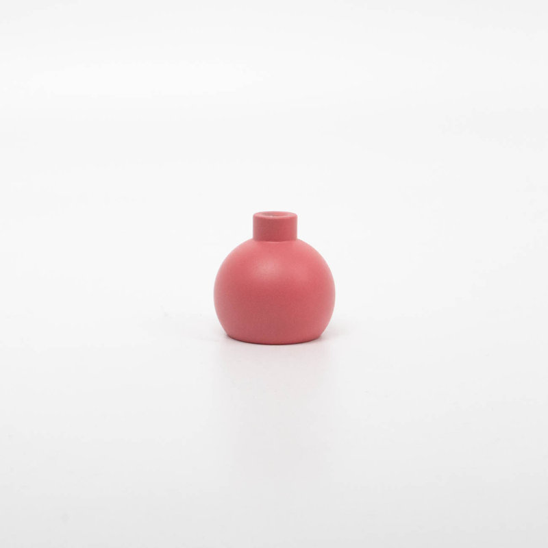 ROUS Hardware Mid Century Modern Sphere Knob, Blush (Pink)