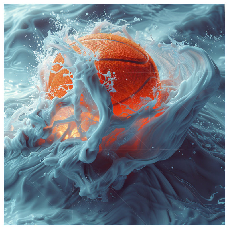 Basketball Bedding Sports Comforter Modern, King
