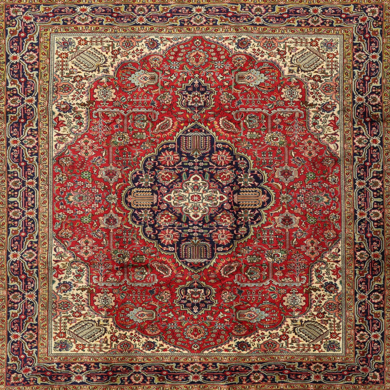 Oriental Indoor Rug, Round 6'