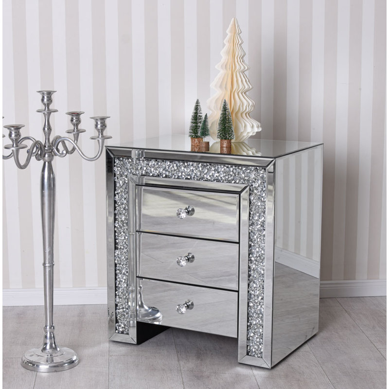Stefon 55cm W Bedside Table