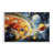 Giclée encadrée blanc bord de mer