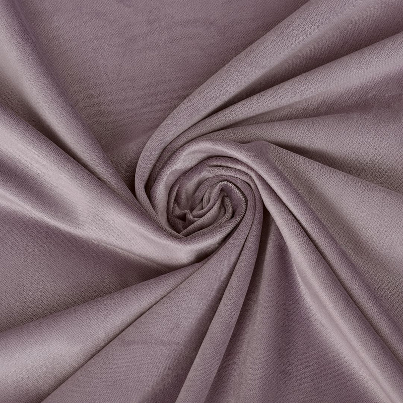 Luxury Matte Velvet Round Tablecloth, 72 Lavender