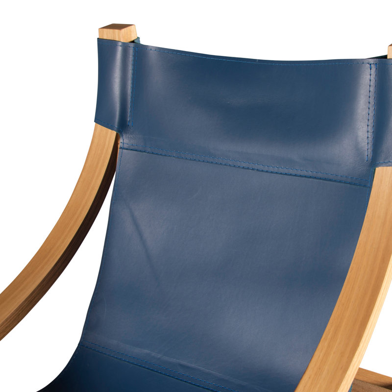 Terry Upholstered Side Chair, Cobalt, Beige