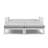 Hoyt Outdoor Metal Double Chaise Lounge-391299421-368735746