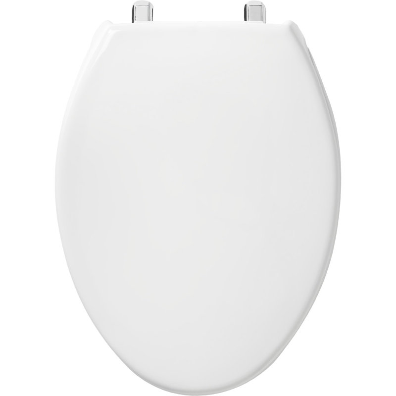 Siège de toilette allongé en plastique