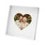 Silver Metal Picture Frame with Mat