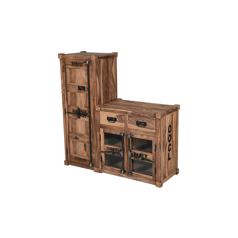 Perrinton 130cm Solid Wood Sideboard