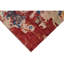 High-Quality Hand-Knotted Red And Blue Area Rug