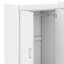 Armoire-penderie à trois portes avec tablettes-129045470