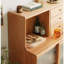 Armoire de rangement en verre à porte vitrée