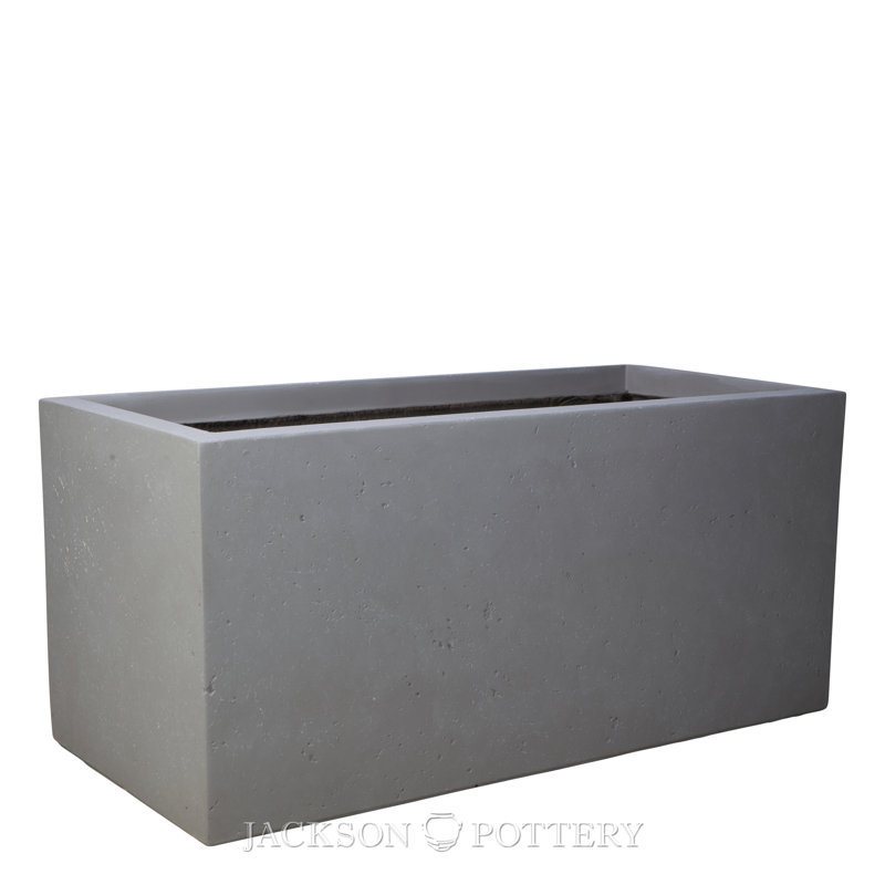 32 po. Rectangle parc léger - Gris froid, H 15 po x l 32 po x P 15 po