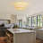19.3'' Boho Caged Ceiling Fan with Fabric Shades, Light Kit and Remote Control