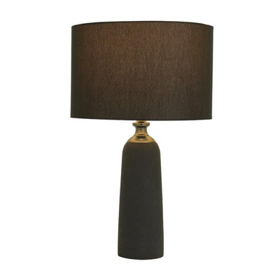 Lampe de table 22,95 po brune
