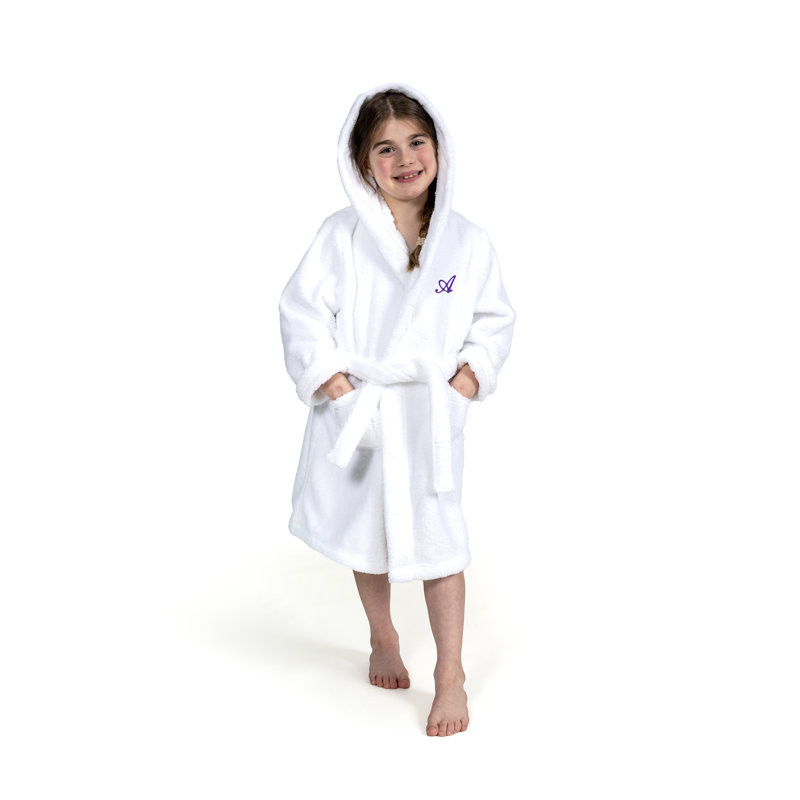 Peignoir à capuche double 100% polyester personnalisé, S, A