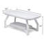 Surfside - Coffee Table - Weathered White Finish