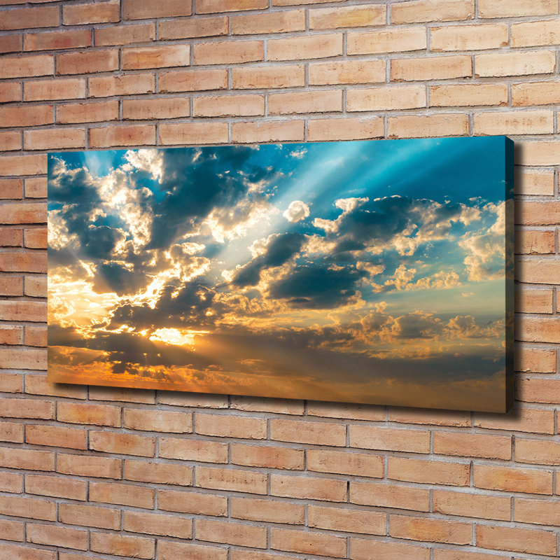 Sunset Sky - Wrapped Canvas Print