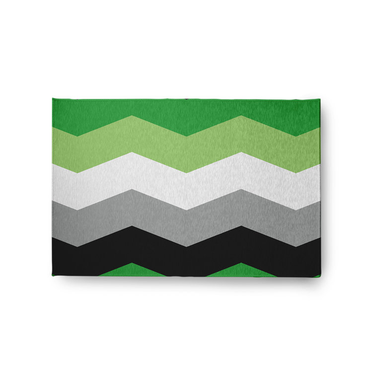 Chenille Chevron Indoor Rug