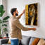Tiger's Gaze Modern - Print-136763393-136763389