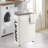 Rolling Laundry Hamper with Handles-724644374-720730621