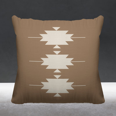 Sike Outdoor Reversible Throw Pillow