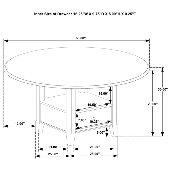Dimensions du produit