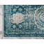 Turquoise oriental/Ivoire Tapis décoratif de Vienne-40285534