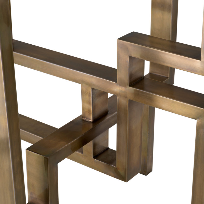 Side Table Gee Vintage Brass Finish - Frame