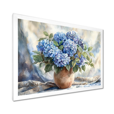 Ikshan hortensias dans un décor de rêve II - hydrangées grand art mural