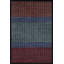 Mica Abstract Area Rug in Red/Teal/Cobalt/Black-1629806619