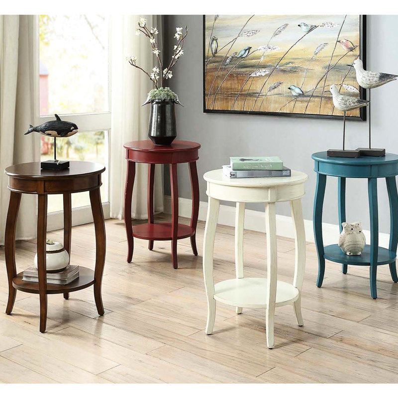 Table d'appoint en bois Teal