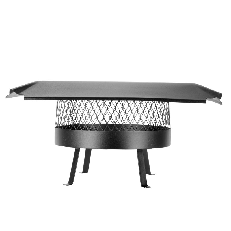 Steel Fireplace Tool Set, 13" H x 16" W x 16" D